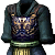 Blue Moon Battle Robe