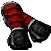 Red Silk Gloves