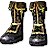 Gold Dragon Boots