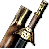 Golden Long Sword
