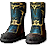 Red Sun Heavy Boots