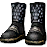Destructive Gold Boots