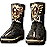 Flaming Light Boots
